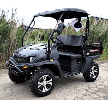 Brand New Gas Golf Cart UTV Hybrid Linhai Big Hammer 200 VX Side by Side UTV - BLACK